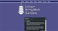 Desktop Screenshot of innerkingdomgames.com