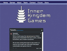 Tablet Screenshot of innerkingdomgames.com